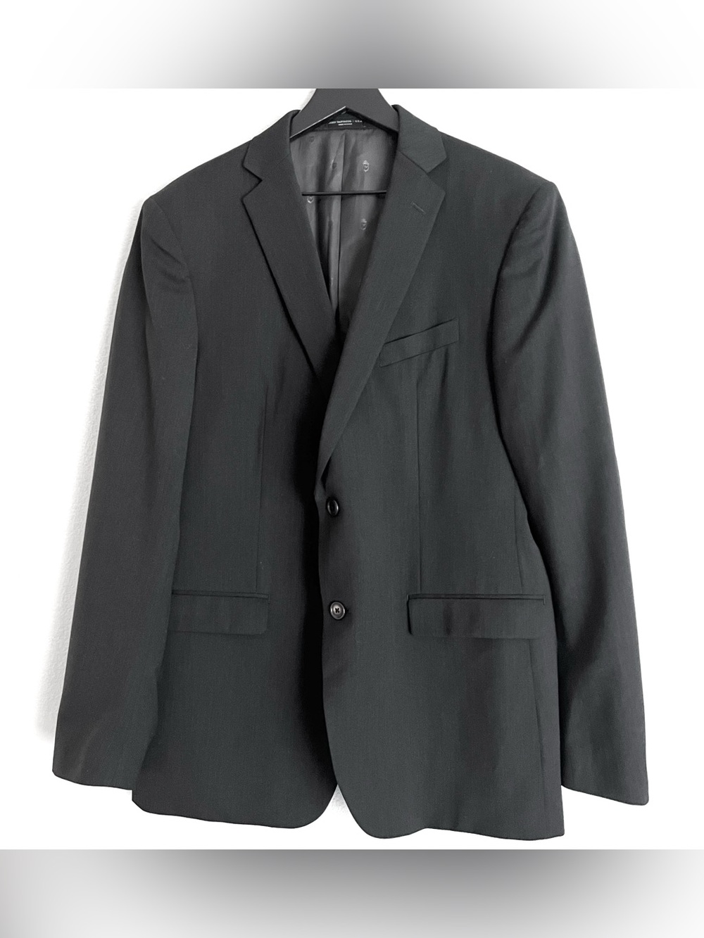 John Varvatos Men’s Bedford Suit Jacket Blazer Size 44L Black
